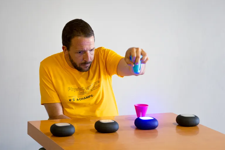 Entrenamiento con sistema de luces