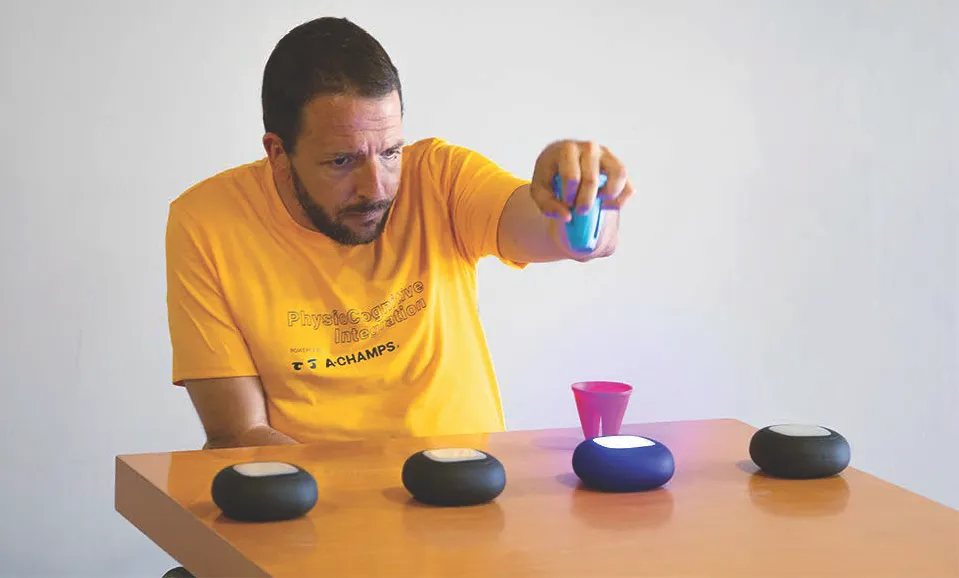Entrenamiento con sistema de luces